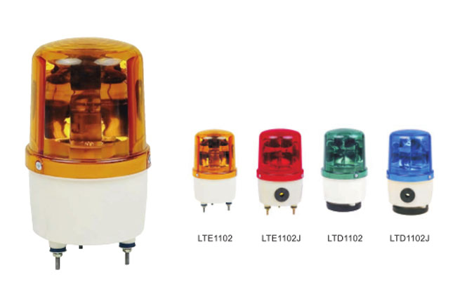 啟晟牌Φ100mm LTE-1102旋轉(zhuǎn)警示燈
